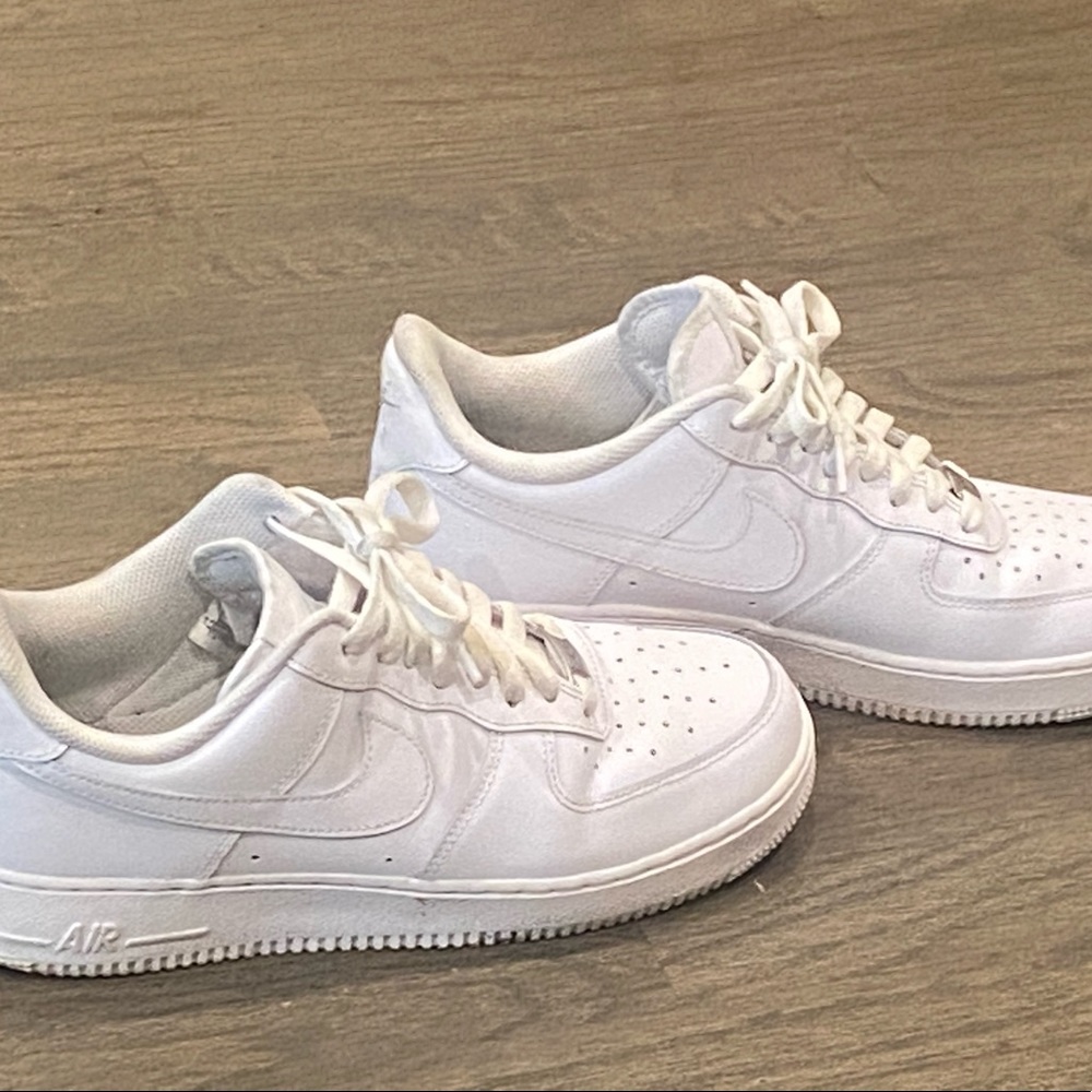 They get better as you wear them Air Force 1’s. Got a lot of life left for you .